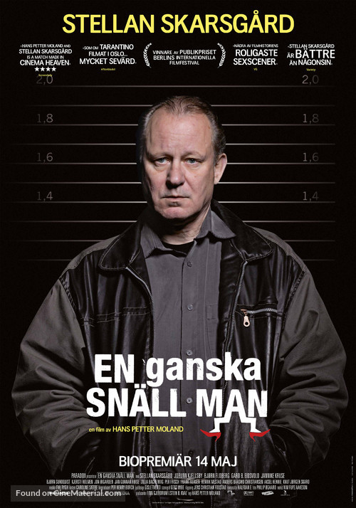 En ganske snill mann - Swedish Movie Poster