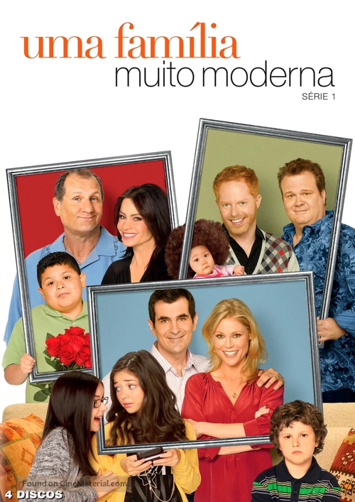&quot;Modern Family&quot; - Portuguese DVD movie cover