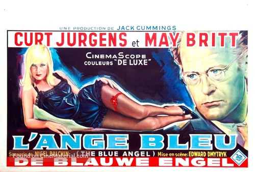 The Blue Angel - Belgian Movie Poster