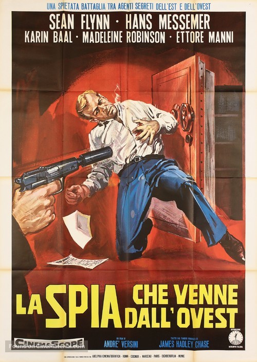 Agent sp&eacute;cial &agrave; Venise - Italian Movie Poster