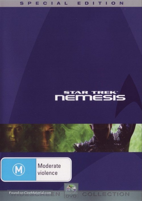 Star Trek: Nemesis - Australian Movie Cover
