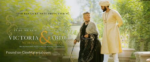 Victoria and Abdul - Vietnamese poster