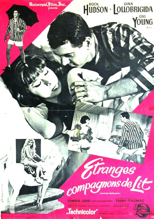 Strange Bedfellows - French Movie Poster