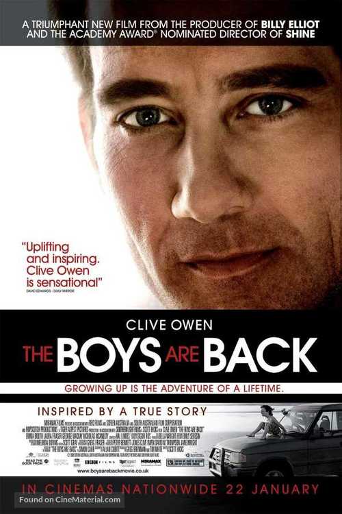 The Boys Are Back - British Movie Poster