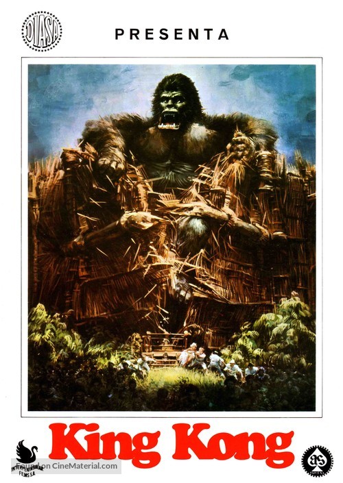 King Kong - Spanish Movie Poster