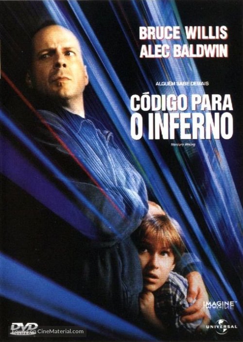 Mercury Rising - Brazilian DVD movie cover