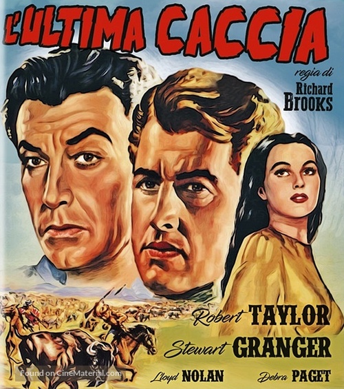 The Last Hunt - Italian Blu-Ray movie cover