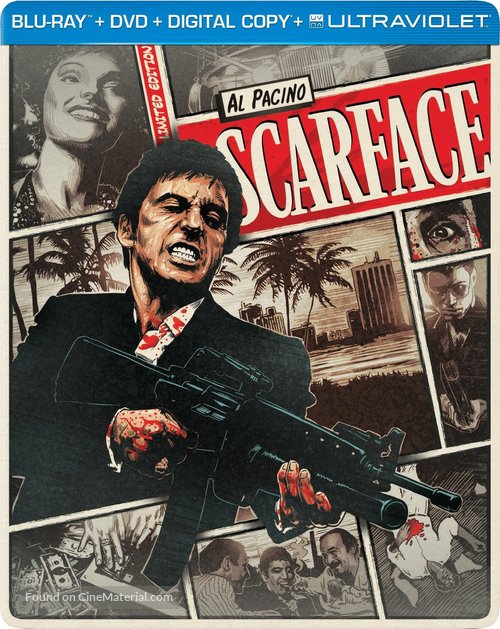 Scarface - Blu-Ray movie cover