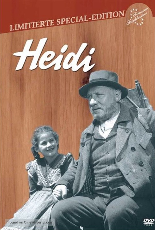 Heidi - Swiss DVD movie cover