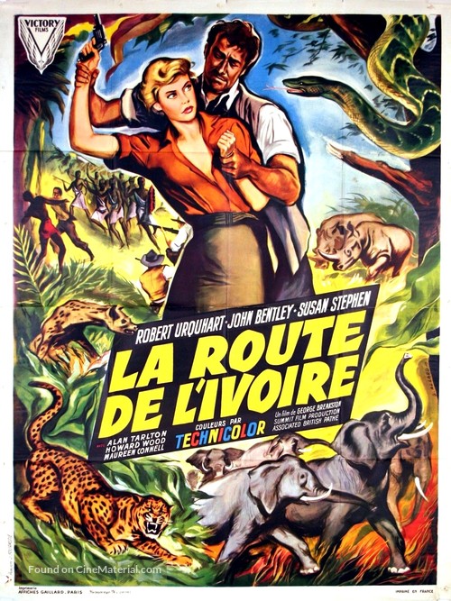 Golden Ivory - French Movie Poster