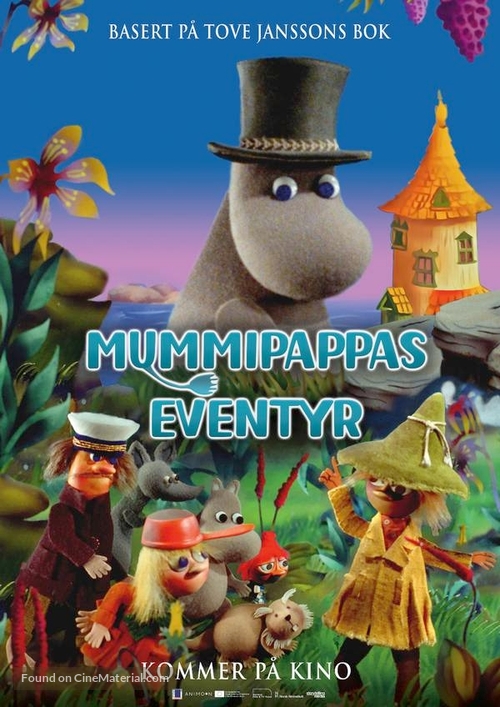 Muumipapa seiklused - Norwegian Movie Poster