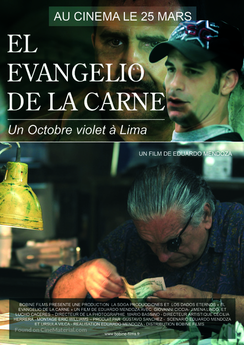 El evangelio de la carne - French Movie Poster