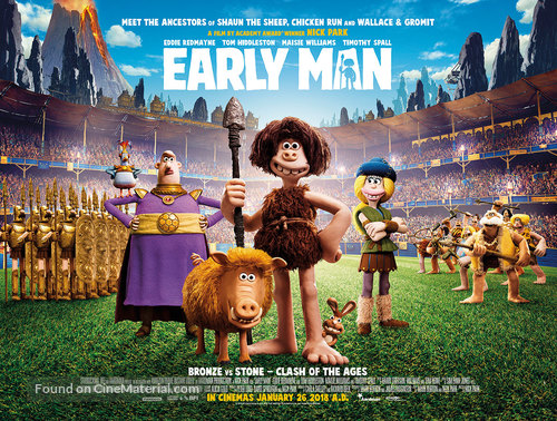 Early Man - British Movie Poster