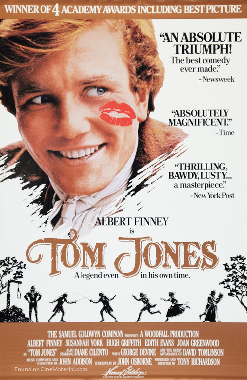 Tom Jones - Re-release movie poster