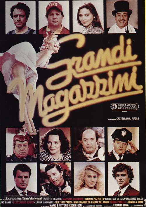 Grandi magazzini - Italian Movie Poster