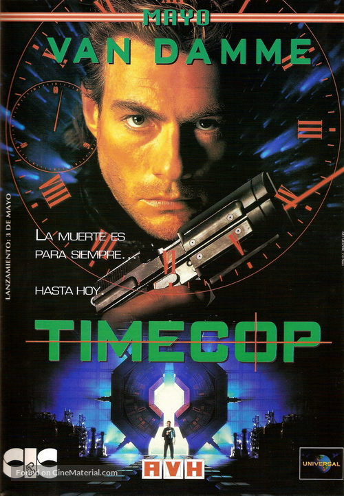 Timecop - Argentinian Movie Cover