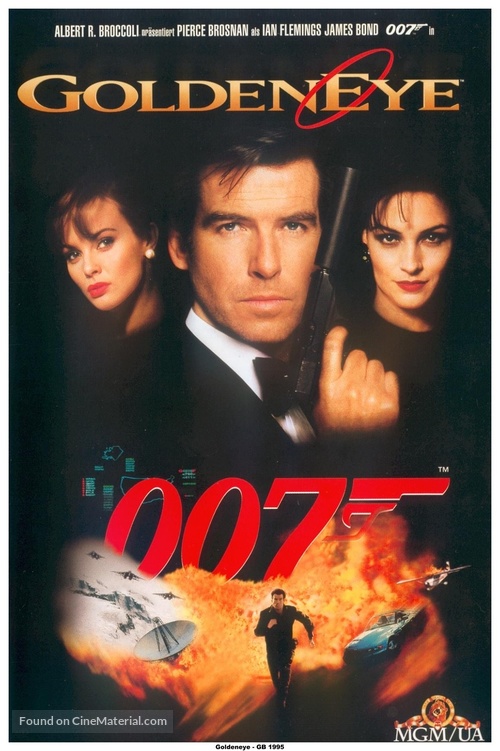 GoldenEye - German VHS movie cover