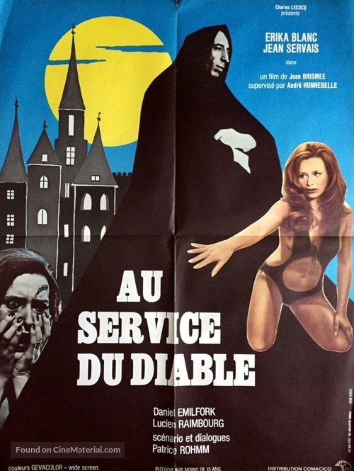 La plus longue nuit du diable - French Movie Poster