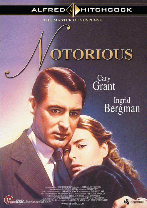 Notorious - Danish DVD movie cover