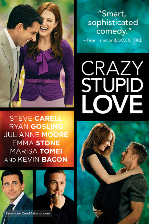 Crazy, Stupid, Love. - DVD movie cover