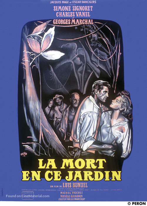 La mort en ce jardin - French Movie Poster