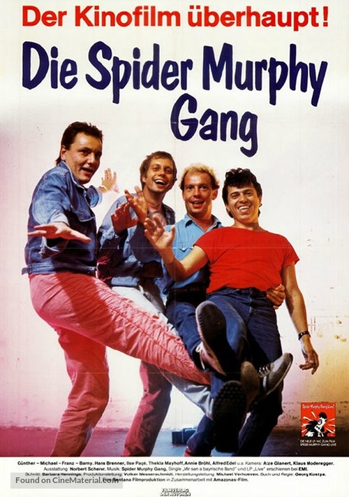 Spider Murphy Gang - German Movie Poster