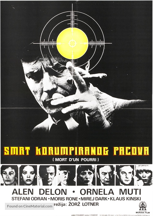 Mort d&#039;un pourri - Yugoslav Movie Poster