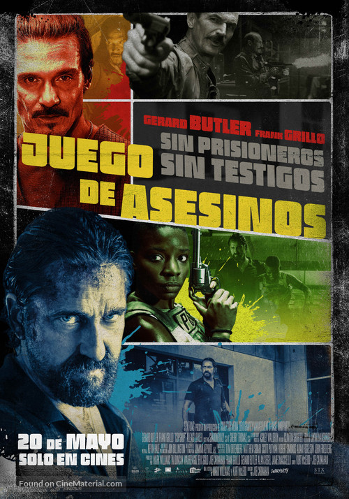 Copshop - Spanish Movie Poster