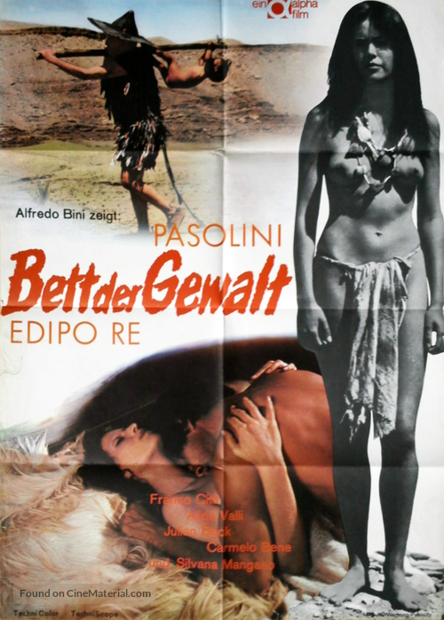 Edipo re - German Movie Poster