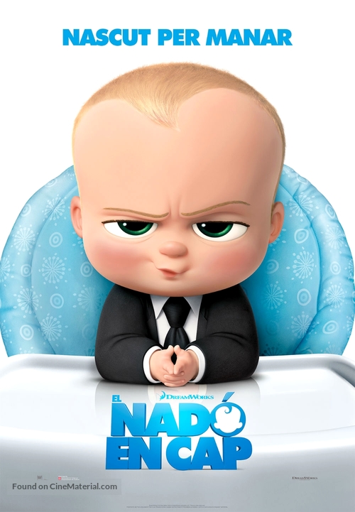 The Boss Baby - Andorran Movie Poster