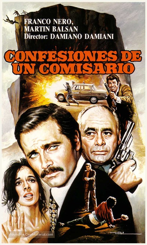 Confessione di un commissario di polizia al procuratore della repubblica - Spanish Movie Poster