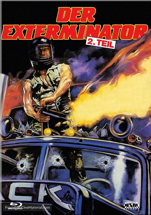 Exterminator 2 - Austrian Blu-Ray movie cover