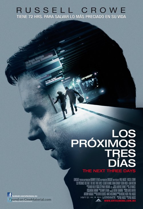 The Next Three Days - Mexican Movie Poster