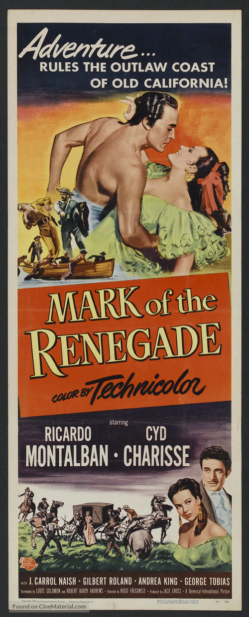 The Mark of the Renegade - Movie Poster