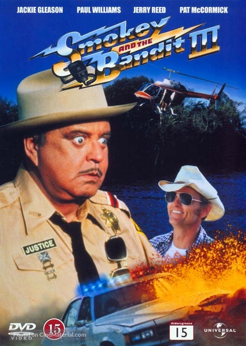 Smokey and the Bandit Part 3 - Danish Movie Cover