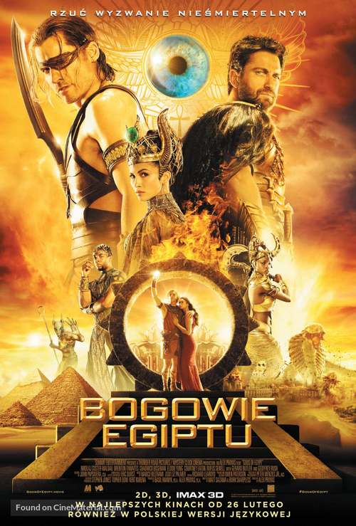 Gods of Egypt - Polish Movie Poster
