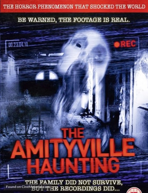 Amityville Haunting - British DVD movie cover