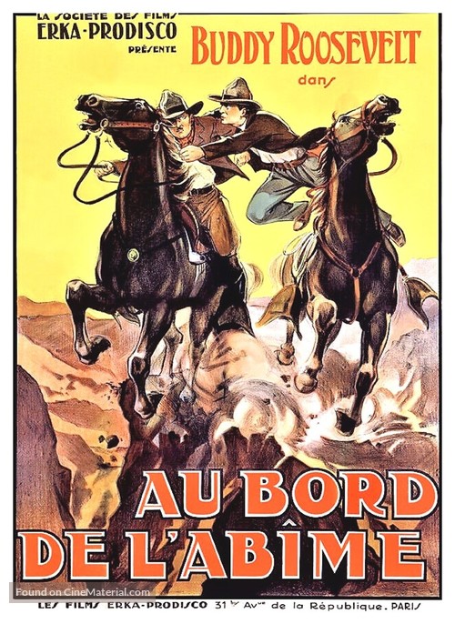 Ridin&#039; Rivals - French Movie Poster