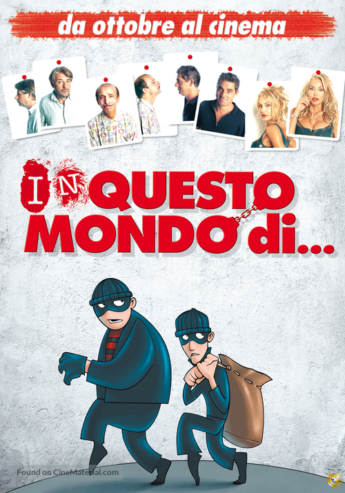 In questo mondo di ladri - Italian Never printed movie poster