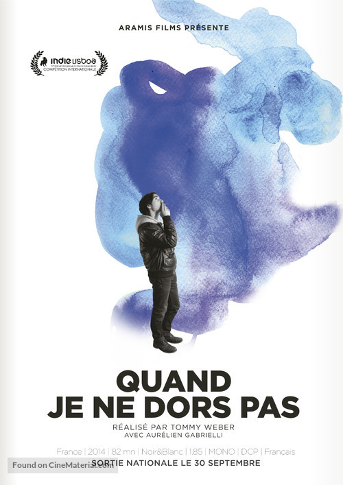 Quand je ne dors pas - French Movie Poster