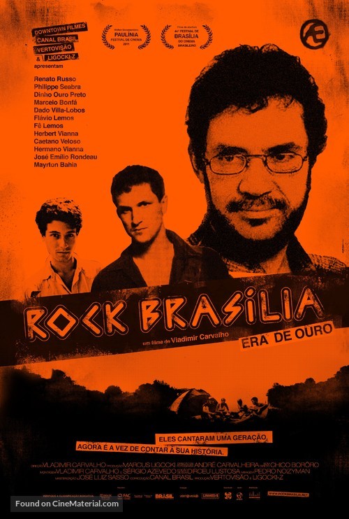 Rock Brasilia - Era de Ouro - Brazilian Movie Poster
