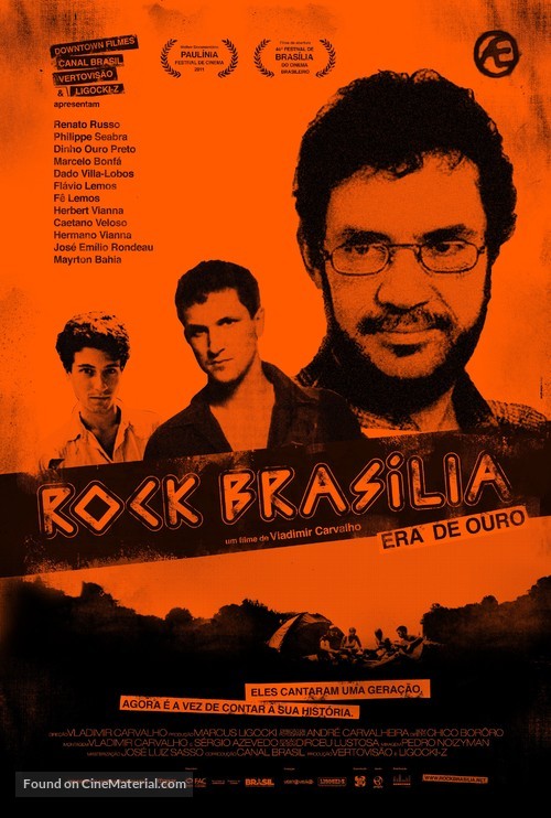 Rock Brasilia - Era de Ouro - Brazilian Movie Poster