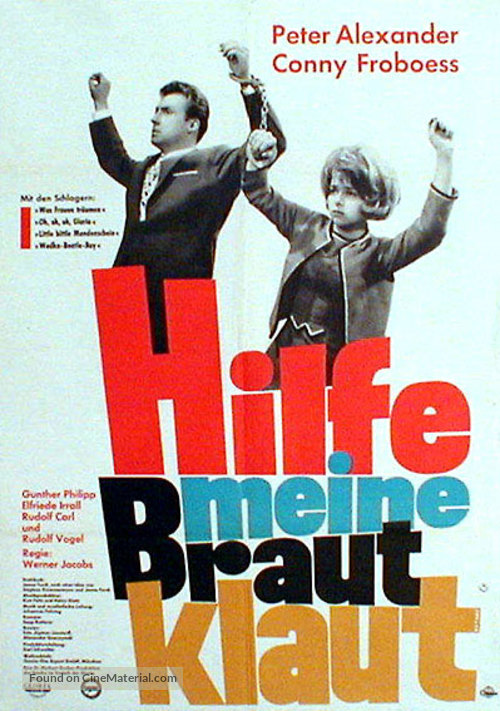 Hilfe, meine Braut klaut - German Movie Poster