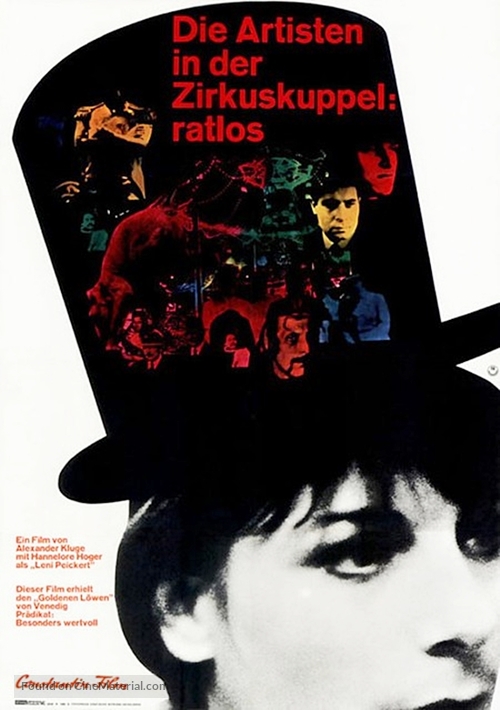 Die Artisten in der Zirkuskuppel: Ratlos - German Movie Poster