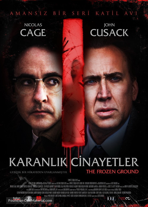 The Frozen Ground - Turkish Movie Poster