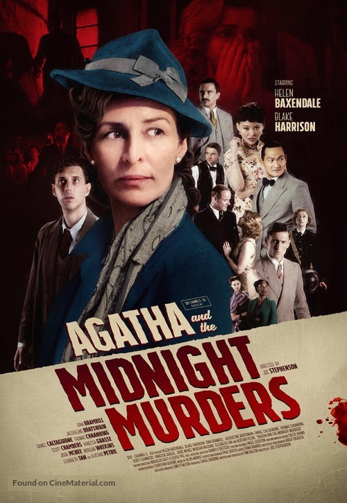 Agatha and the Midnight Murders - British Movie Poster
