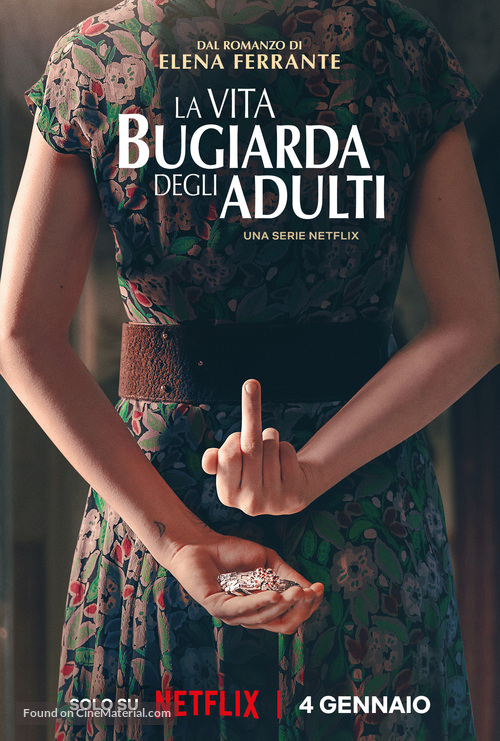 &quot;The Lying Life of Adults&quot; - Italian Movie Poster