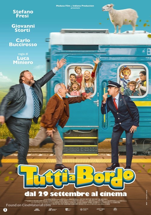 Tutti a bordo - Italian Movie Poster