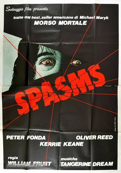 Spasms - Italian Movie Poster