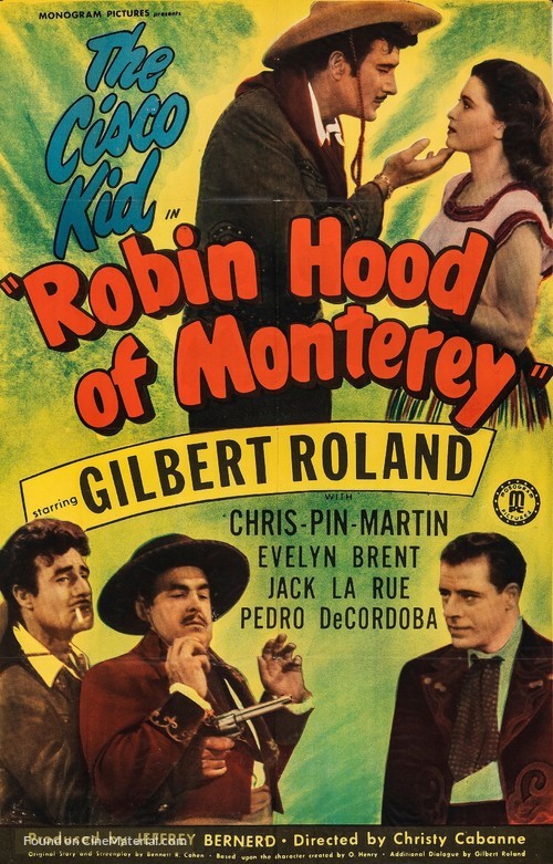 Robin Hood of Monterey - Movie Poster